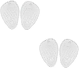 Gatuida Sets Forefoot Gel Pad Half Insoles Self-Adhesive for High Heels Slippers Comfort Support Pairs
