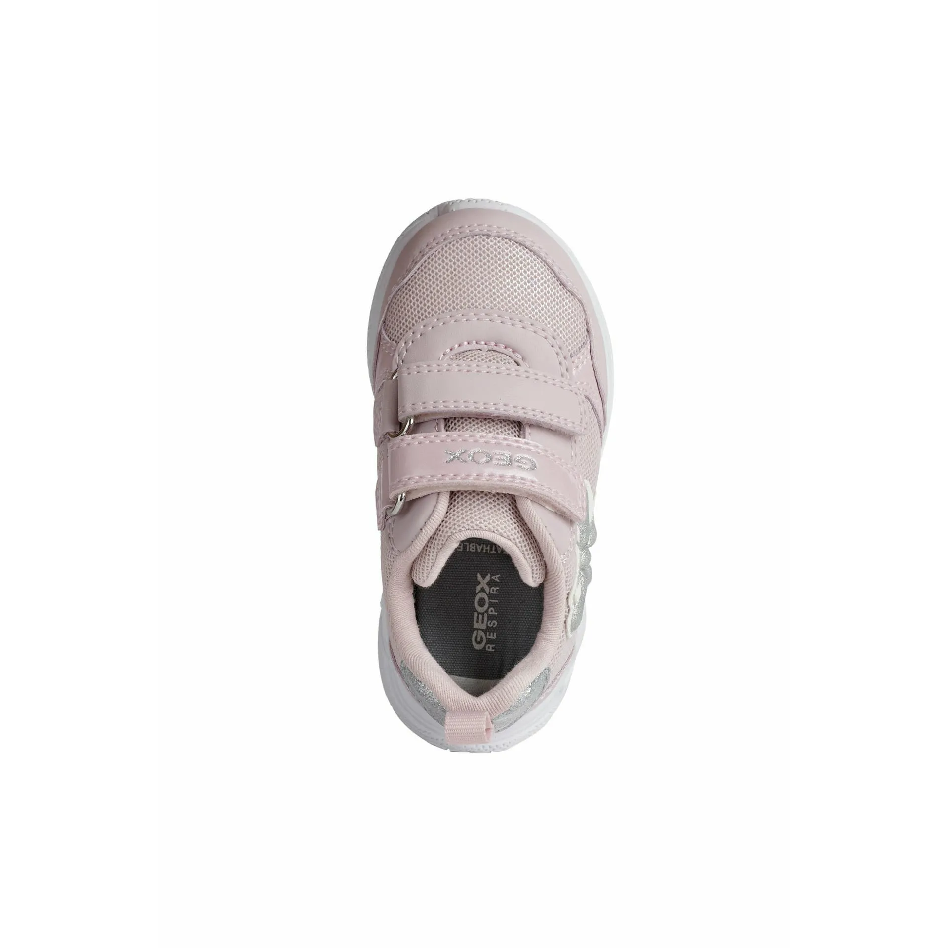 Geox Girls Twin Velcro First Steps Trainers B254TA