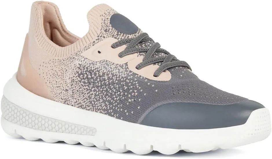 Geox Women's D Spherica Actif B Trainers, Dk Stone Nude, 7 Women