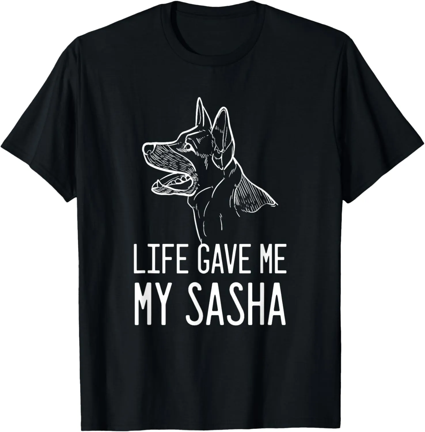 German Shepherd Sasha Dog Trainer T-Shirt