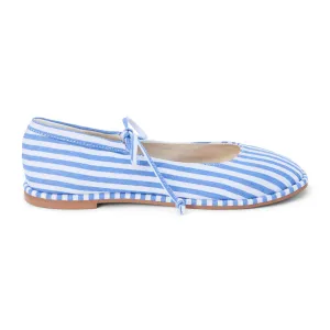 Gerry Blue Stripe Flat