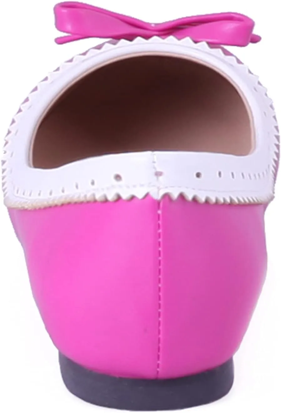 Gicoiz Women Round Toe Flats Slip On Bowtie Ballet Flats