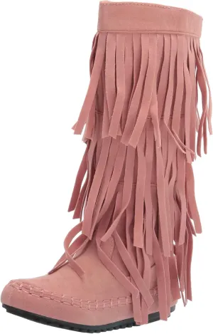 Girl's Comfort Mid Calf Boot