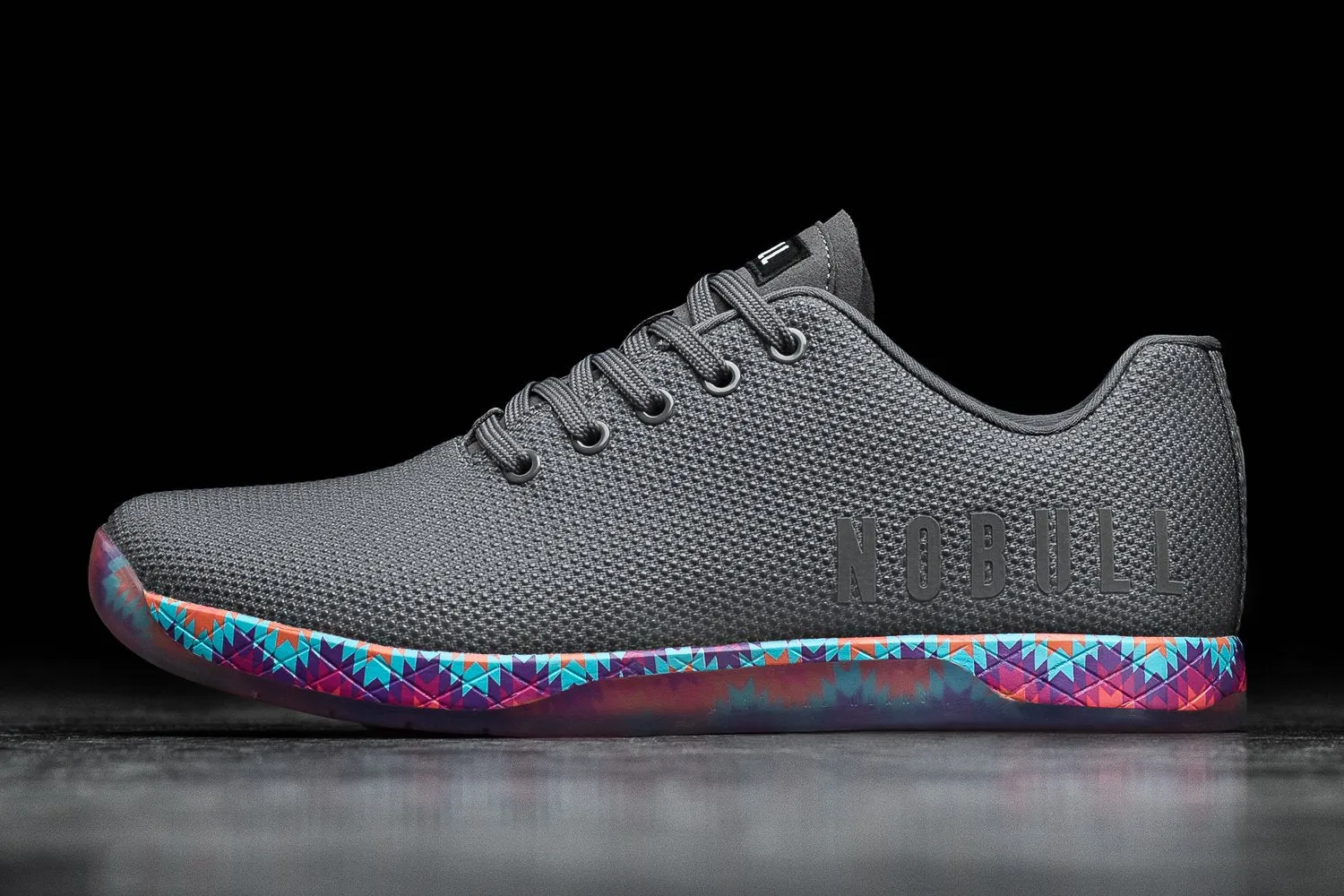 GREY PATCHWORK TRAINER (MEN'S)