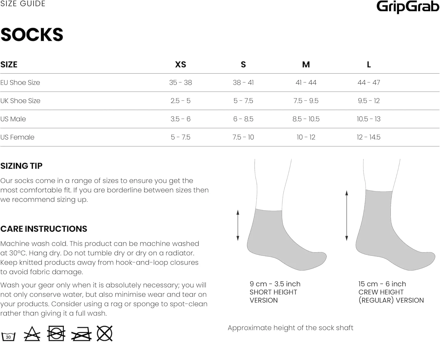 GripGrab Lightweight SL Performance Summer Cycling Socks Eyecatching 2 Lengths Road Mountain Gravel Bike Indoor Cycling Socks