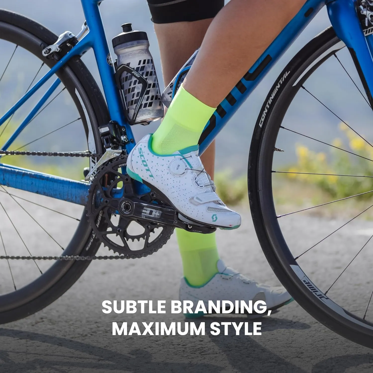 GripGrab Lightweight SL Performance Summer Cycling Socks Eyecatching 2 Lengths Road Mountain Gravel Bike Indoor Cycling Socks