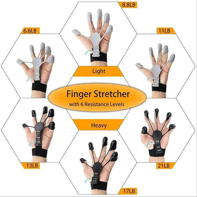 Gripster, 2PCS Hook Grip Strength Trainer 2023 Upgraded