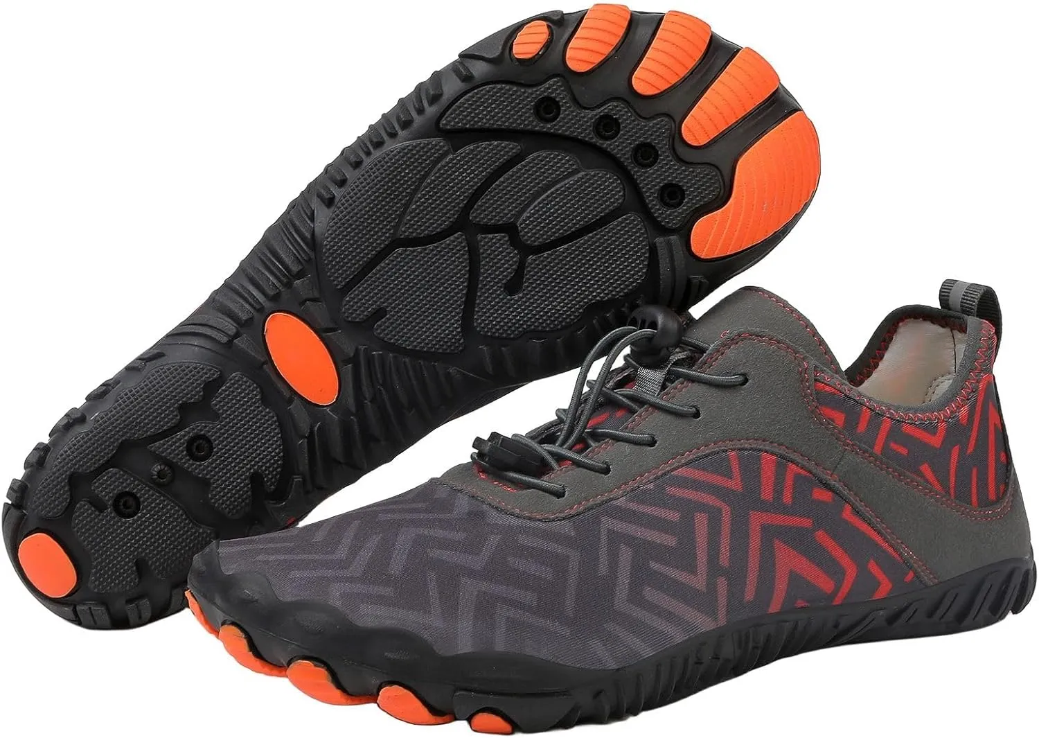 Grounded Footwear Barefoot Shoes Women&Men Neuropathy Hiking Footwear Barefoot Womens Shoes Non-Slip Outdoor Unisex Water Pro Beach Shoe Wide Toe Box Sneakers, Diabetic Shoe, Waterproof, Quick-Dry
