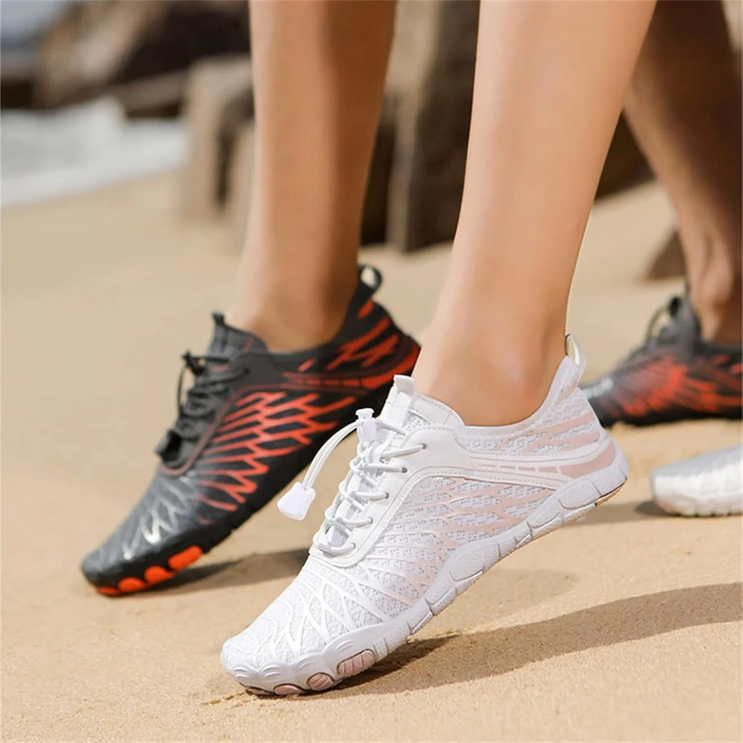 Grounded Footwear Barefoot Shoes Women&Men Neuropathy Hiking Footwear Barefoot Womens Shoes Non-Slip Outdoor Unisex Water Pro Beach Shoe Wide Toe Box Sneakers, Diabetic Shoe, Waterproof, Quick-Dry