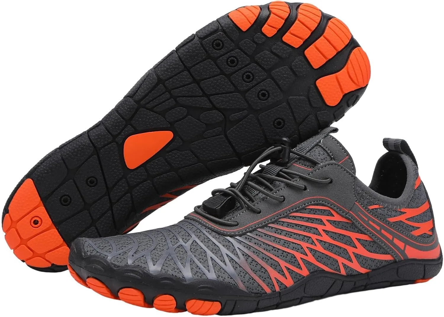 Grounded Footwear Barefoot Shoes Women&Men Neuropathy Hiking Footwear Barefoot Womens Shoes Non-Slip Outdoor Unisex Water Pro Beach Shoe Wide Toe Box Sneakers, Diabetic Shoe, Waterproof, Quick-Dry