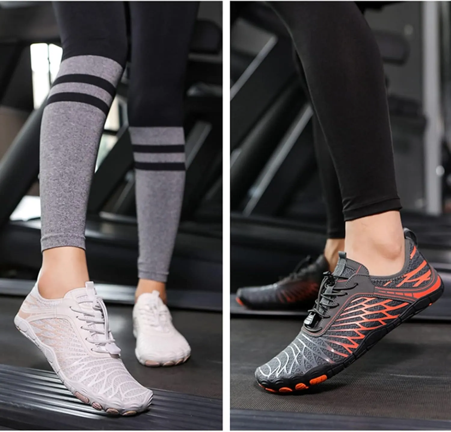 Grounded Footwear Barefoot Shoes Women&Men Neuropathy Hiking Footwear Barefoot Womens Shoes Non-Slip Outdoor Unisex Water Pro Beach Shoe Wide Toe Box Sneakers, Diabetic Shoe, Waterproof, Quick-Dry