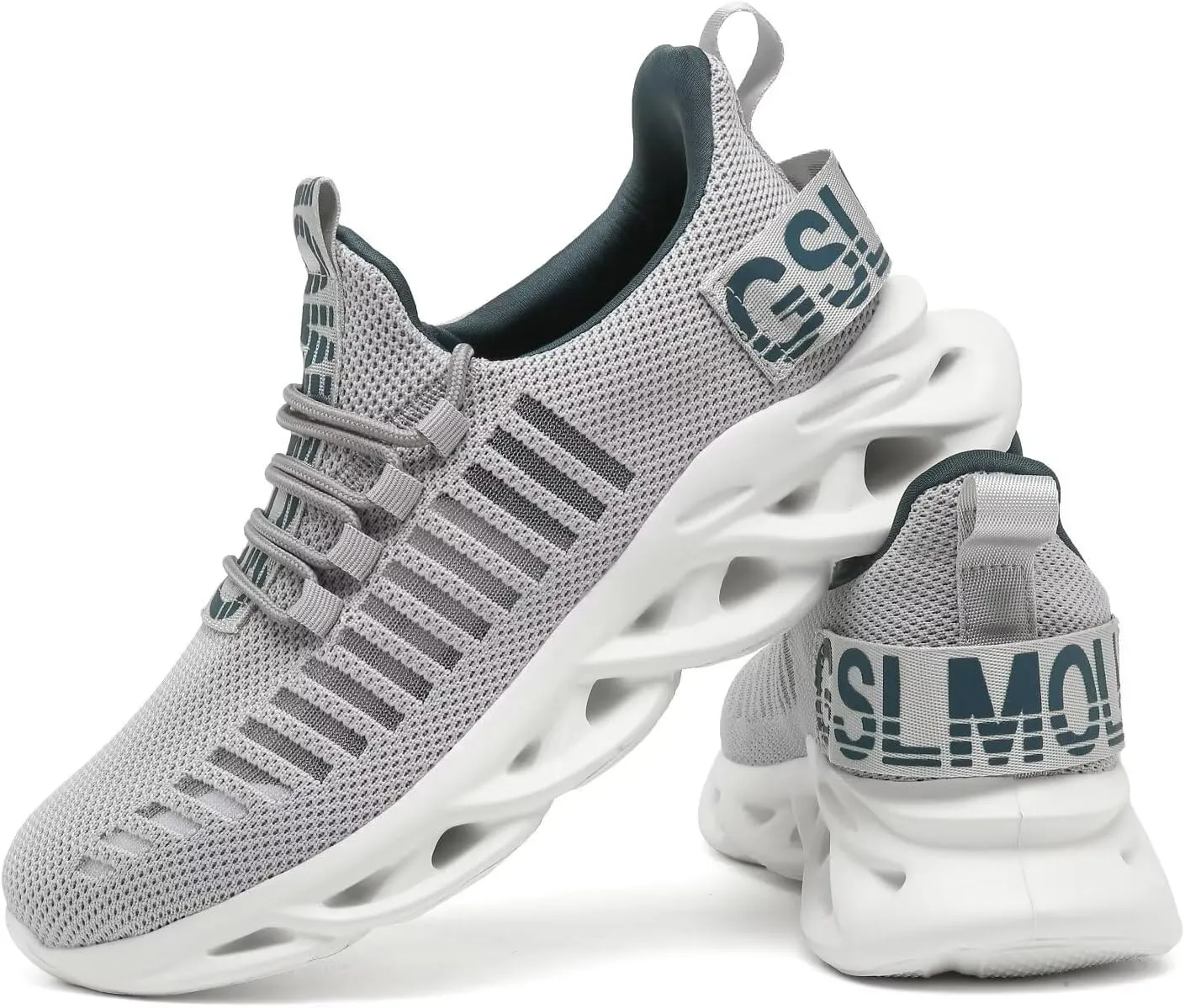 GSLMOLN Men's Casual Walking Shoes Non Slip Breathable Comfort Sneakers Work Gym Running Tennis Cross Trainer