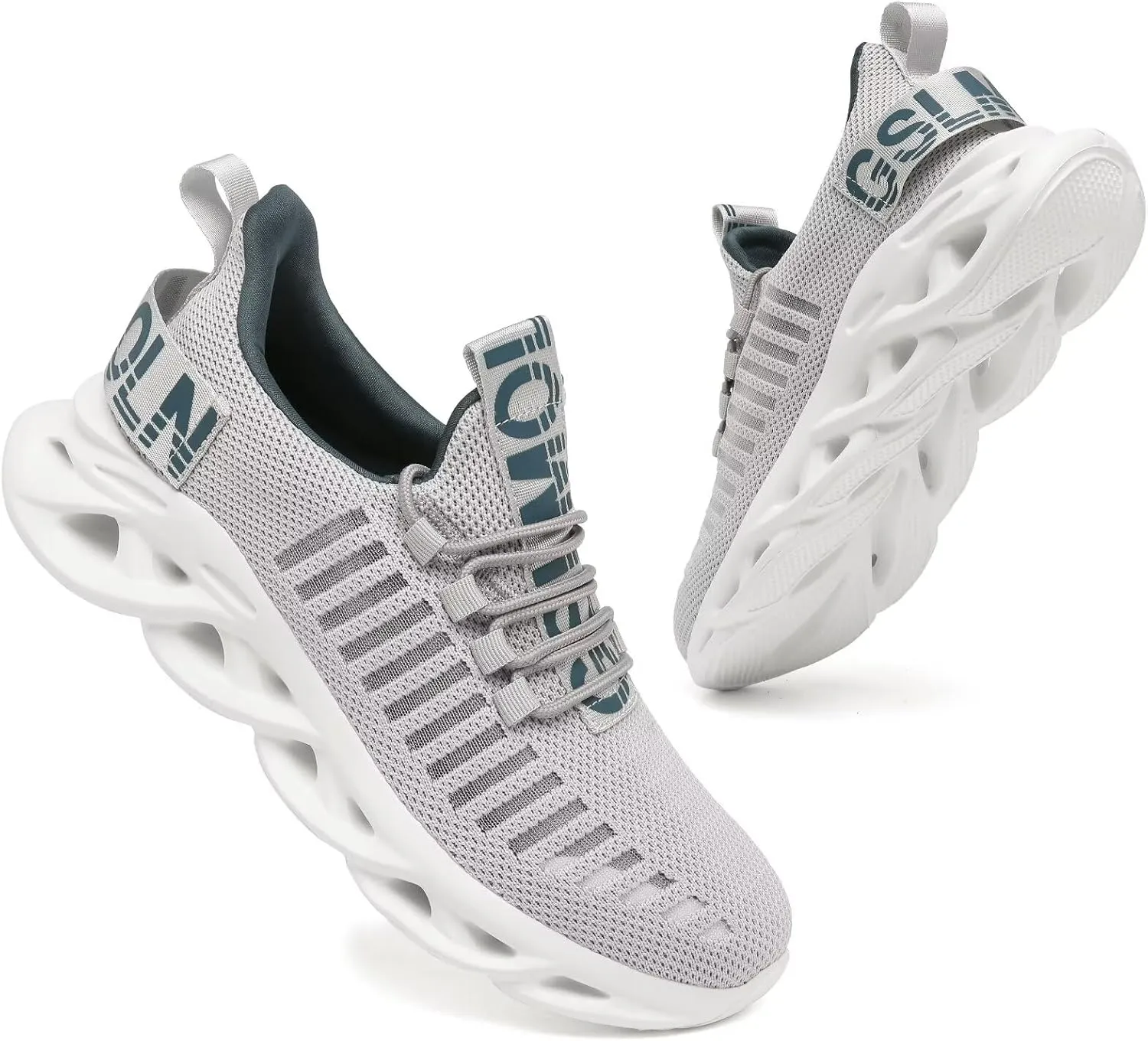 GSLMOLN Men's Casual Walking Shoes Non Slip Breathable Comfort Sneakers Work Gym Running Tennis Cross Trainer