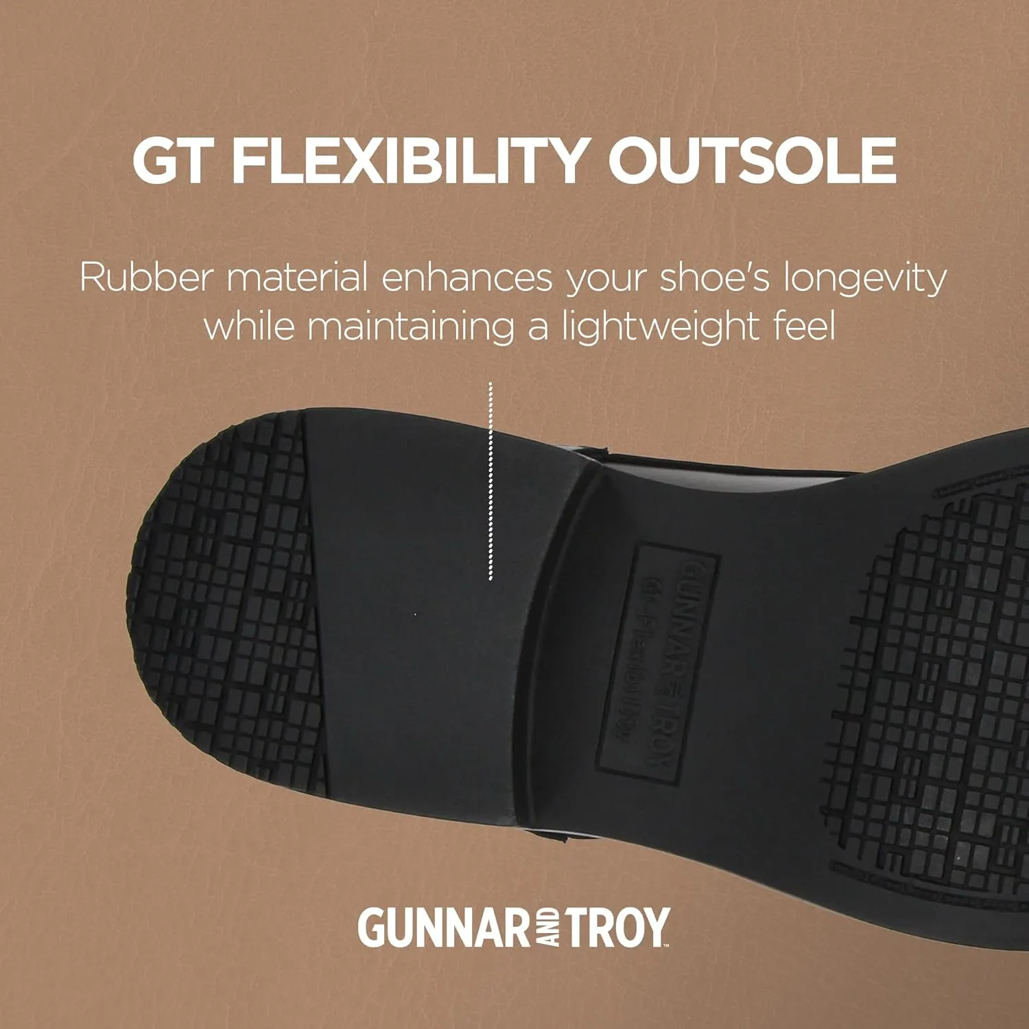 Gunnar and Troy Thorsson Oxford Mens Dress Shoes | PU Leather Shoes for Men | Classic Wingtip Oxford for Men | Cushioned Dual Density Footbed Tuxedo Shoes | Ironhide Black