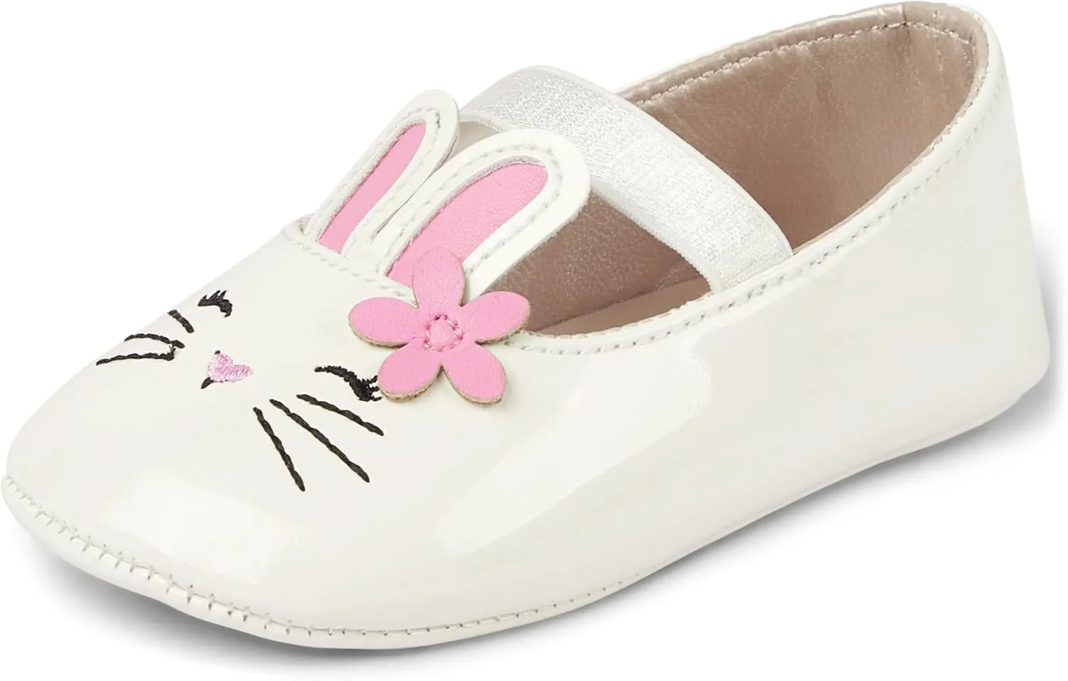 Gymboree Baby-Girl's Bunny Ear Slip on Ballet Flat