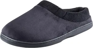 Haggar Men's Clog Slipper House Shoe Indoor/Outdoor with Memory Foam Comfort