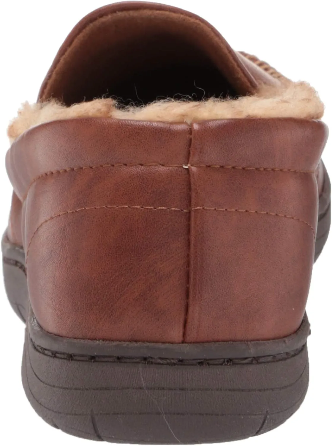 Haggar Men's Venetian Slipper Indoor/Outdoor House Shoe with Memory Foam Comfort