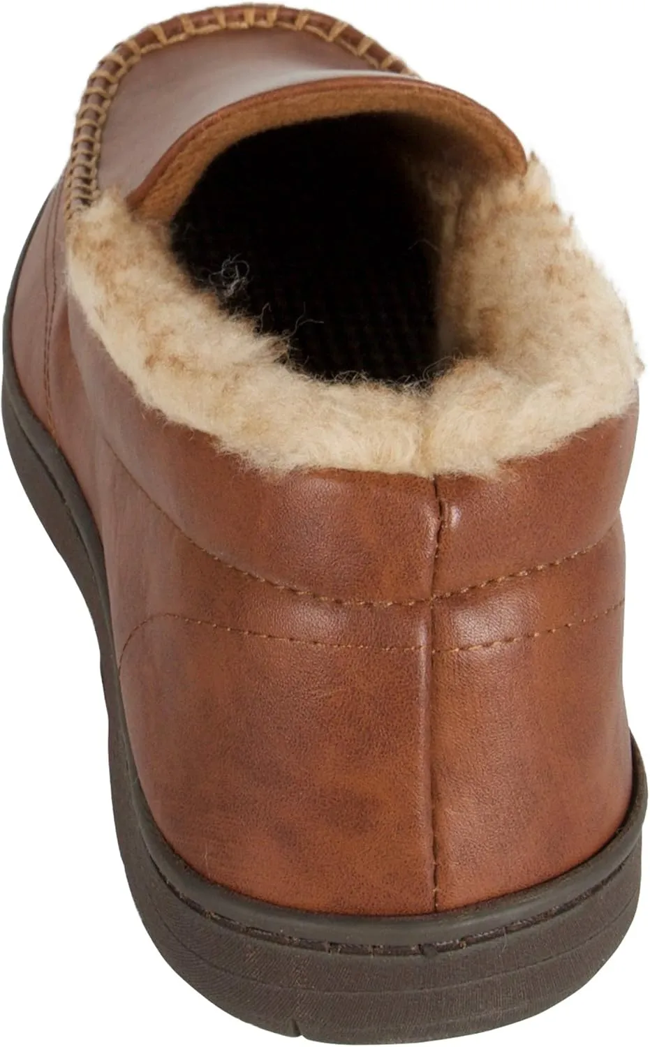 Haggar Men's Venetian Slipper Indoor/Outdoor House Shoe with Memory Foam Comfort