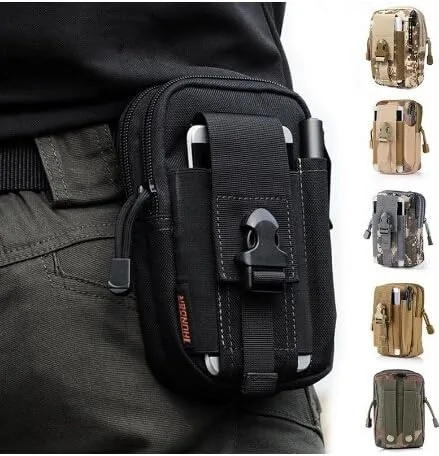 Hainan Mens Bag Accessories Belt Fanny Pack Waist Pouch Backpack Tactical Mini Army Green …
