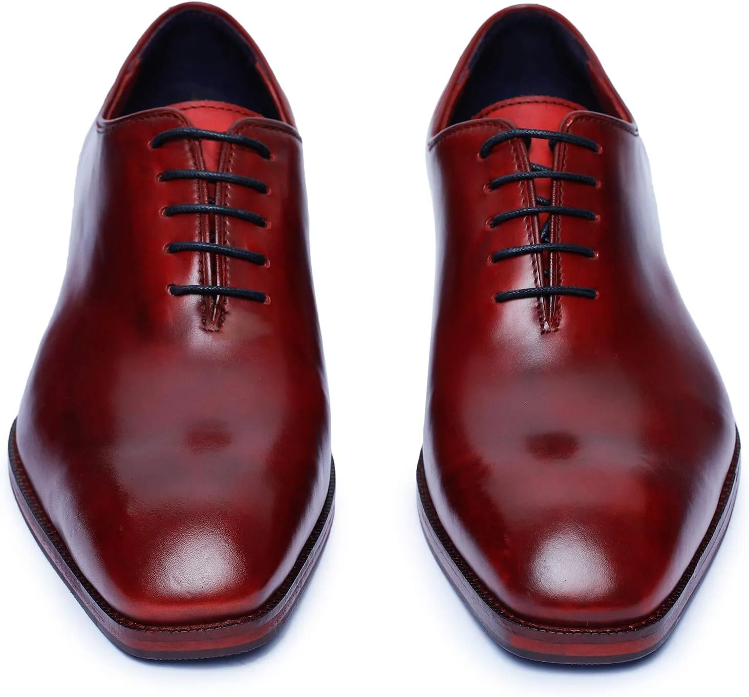 Handcrafted Wholecut Oxford Men's Genuine Leather Lace Up Dress Shoes