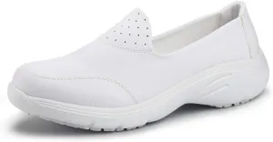 Hawkwell Women's Slip On Nursing Shoes Comfortable Lightweight Slip Resistant Work Shoes