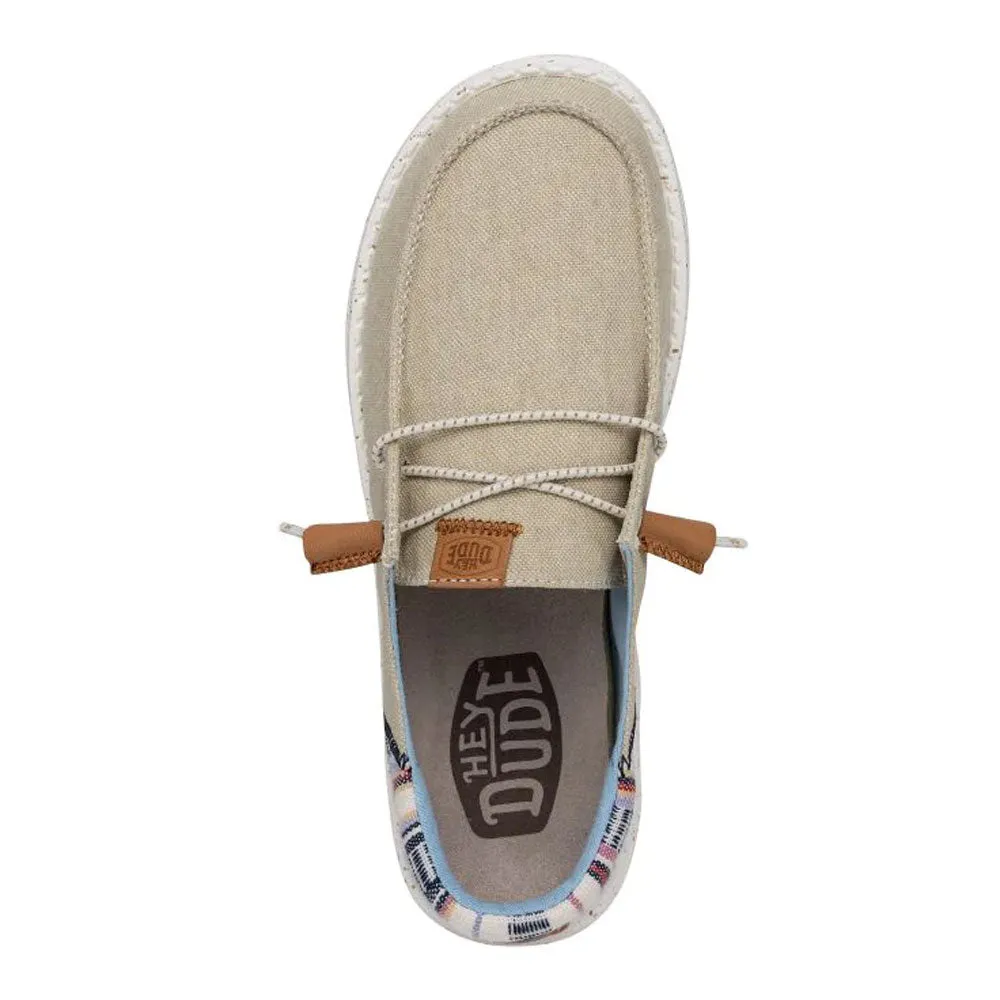 Hey Dude Wendy Funk Baja Shoe - Natural