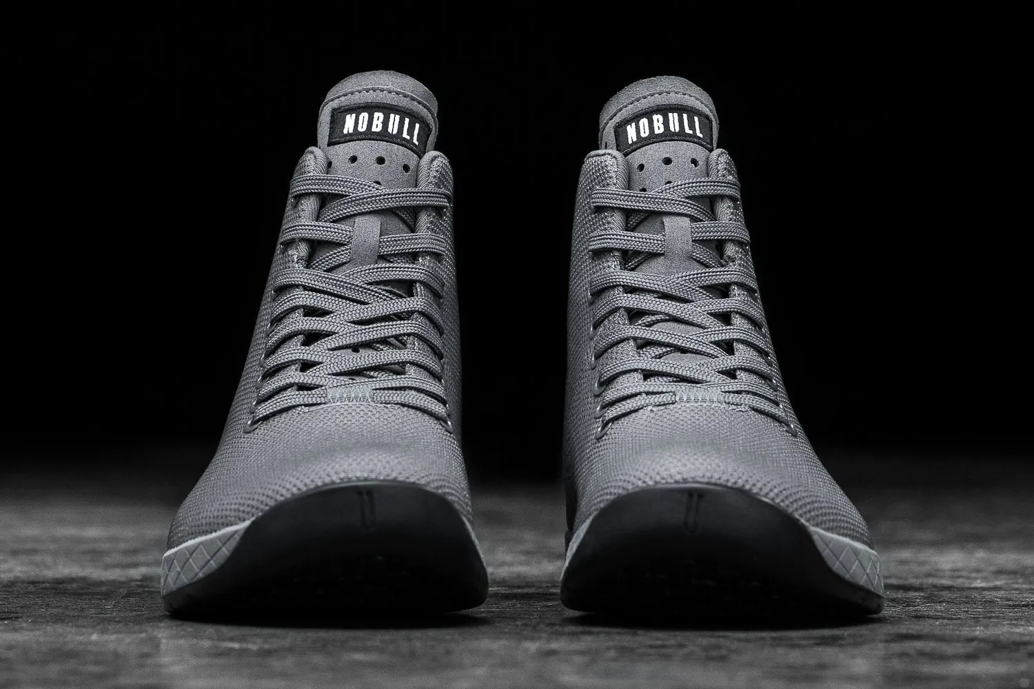 HIGH-TOP DARK GREY BLACK TRAINER (WOMEN'S)