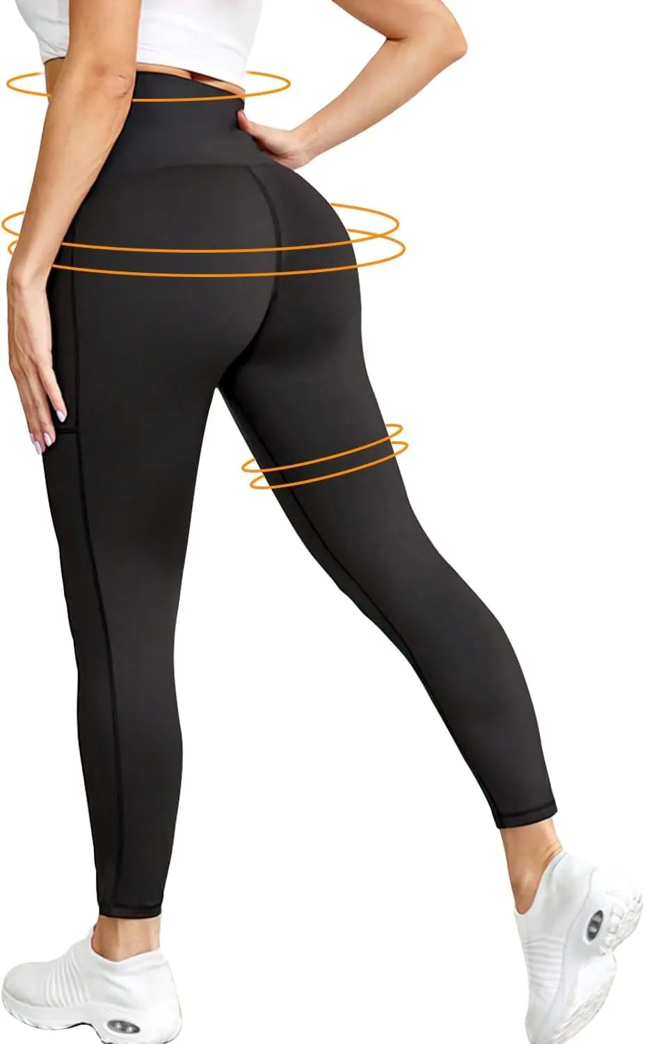 High Waist Corset Leggings for Women Slimming Body Shaper Tummy Control Waist Cincher Leggings Trainer Fitness Pants
