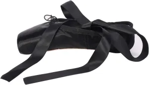 HROYL Ballet Pointe Shoes with Ribbon for Women&Girls Professional Pointe Shoes,ABC
