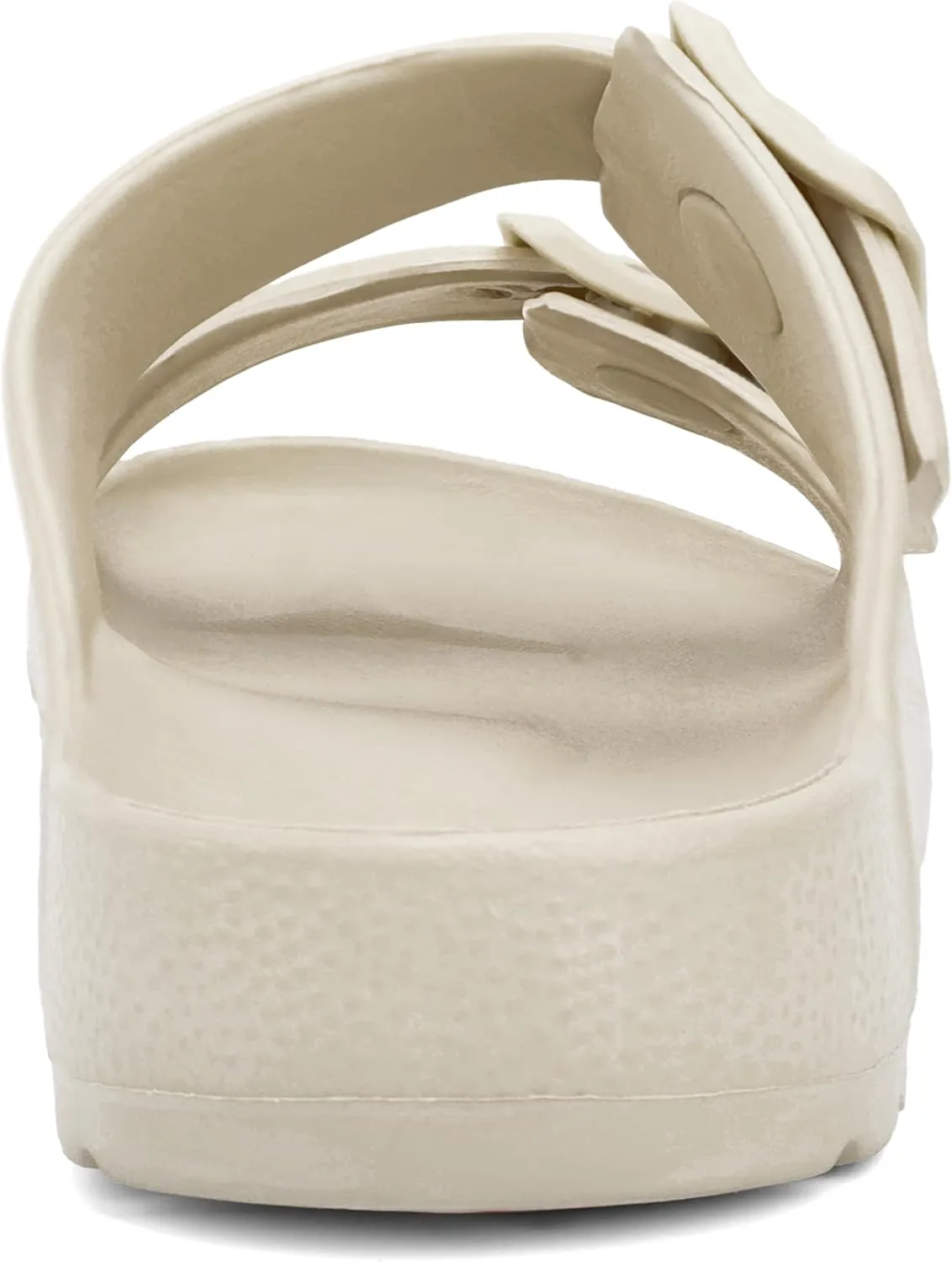 INMINPIN Boys Girls Double Buckle Slide Sandals Comfort Beach Pool Shower Slippers Adjustable Indoor Outdoor Little Kid/Big Kid