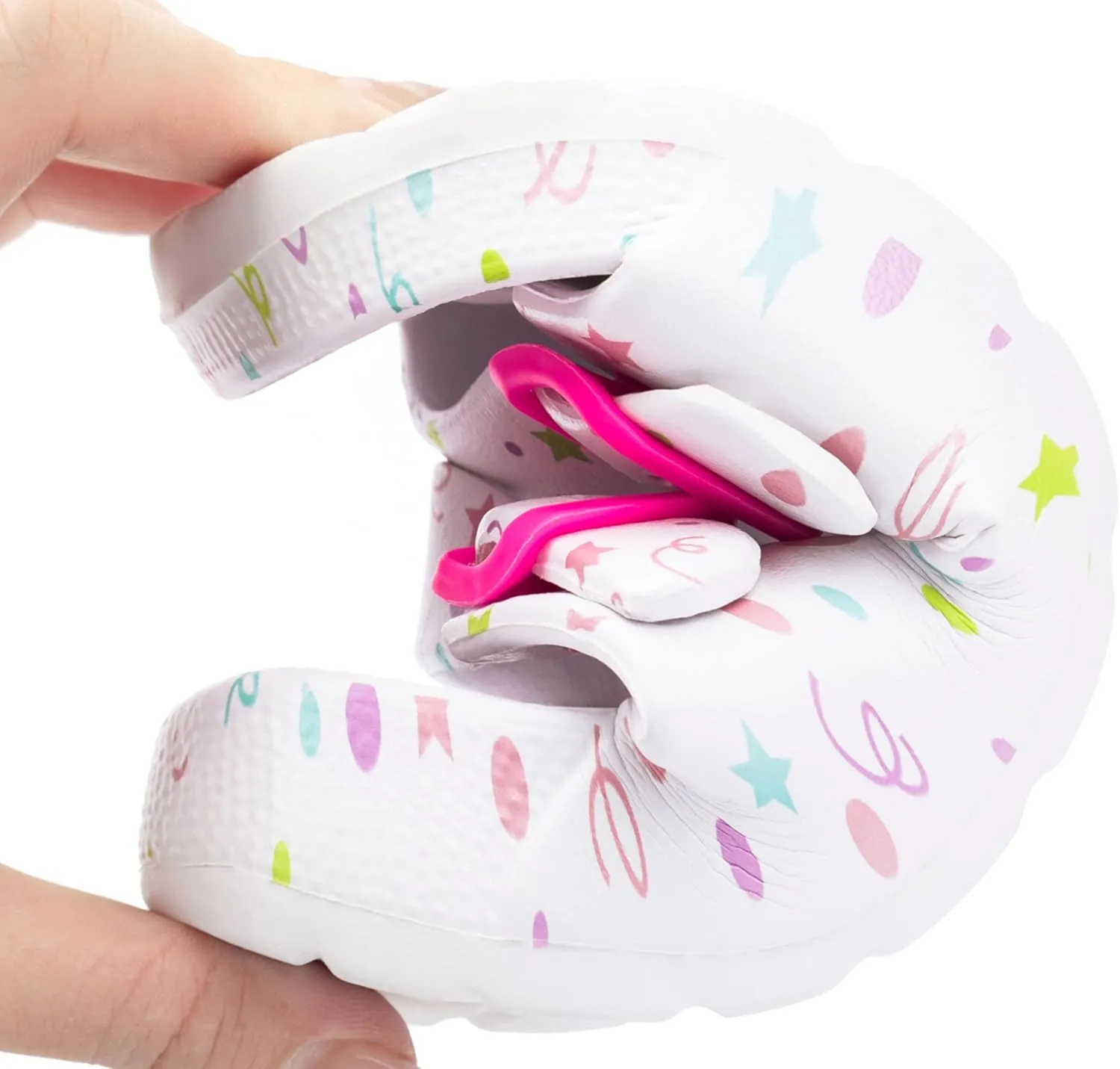 INMINPIN Boys Girls Double Buckle Slide Sandals Comfort Beach Pool Shower Slippers Adjustable Indoor Outdoor Little Kid/Big Kid