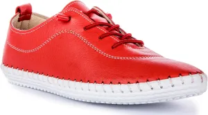 Ivy Soft Leather Slip On Comfort Plimsoll, Slip-Resistant Work Shoe