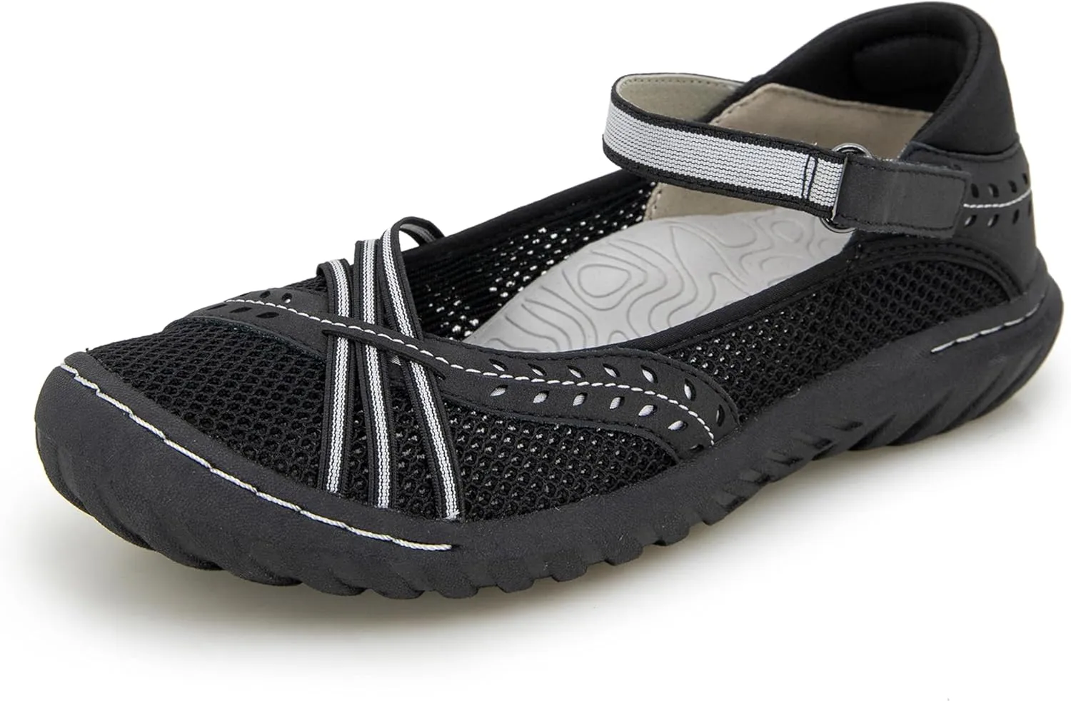 JBU Maya Water Ready Women's Closed Toe Comfort Casual Adjustable Water Shoe