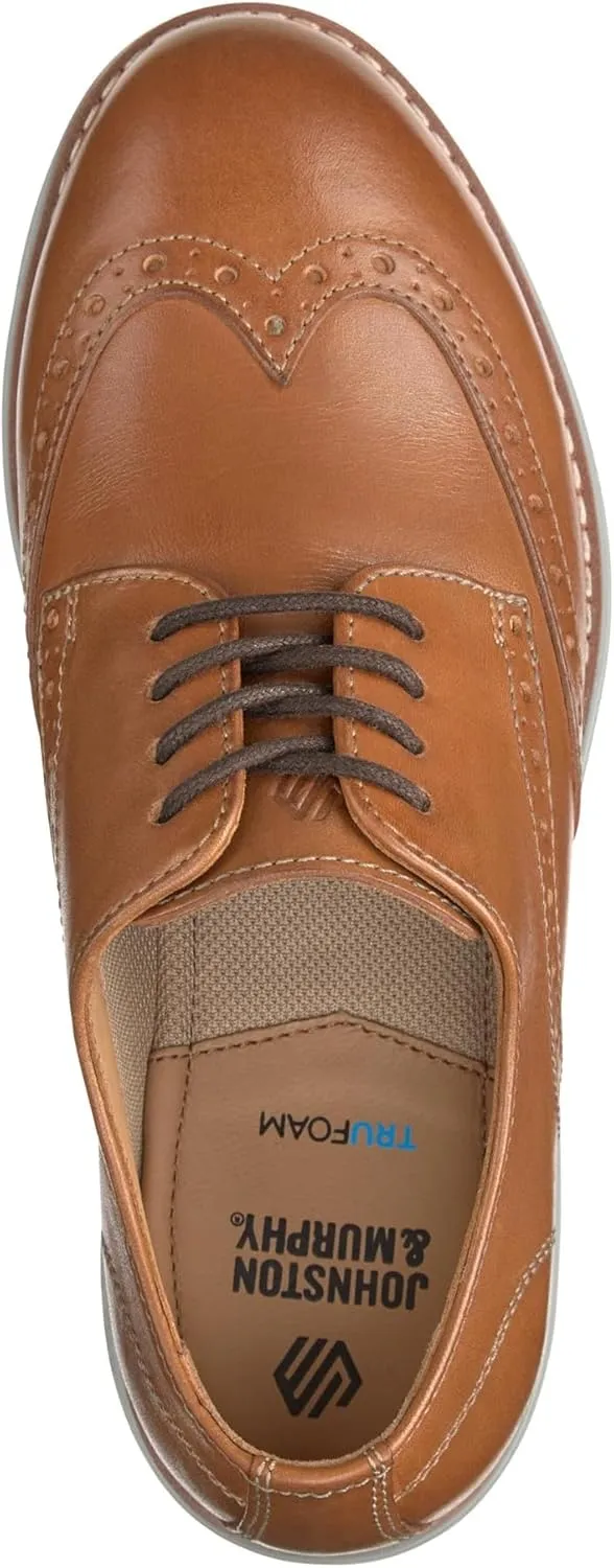 Johnston & Murphy Boy's Upton Wingtip (Little Big Kid) Oxford