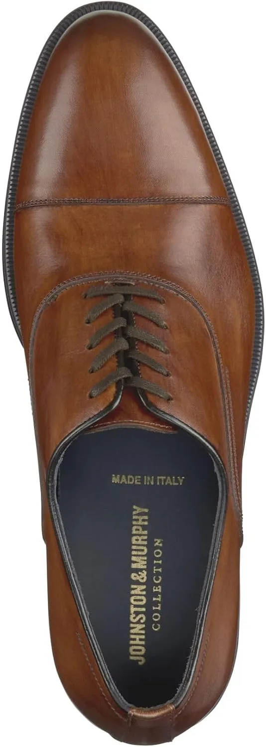 Johnston & Murphy Flynch Cap Toe Lace-Up Dress Shoe