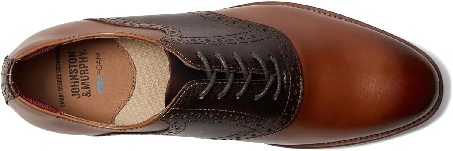 Johnston & Murphy Men's Conard 2.0 Saddle Oxford