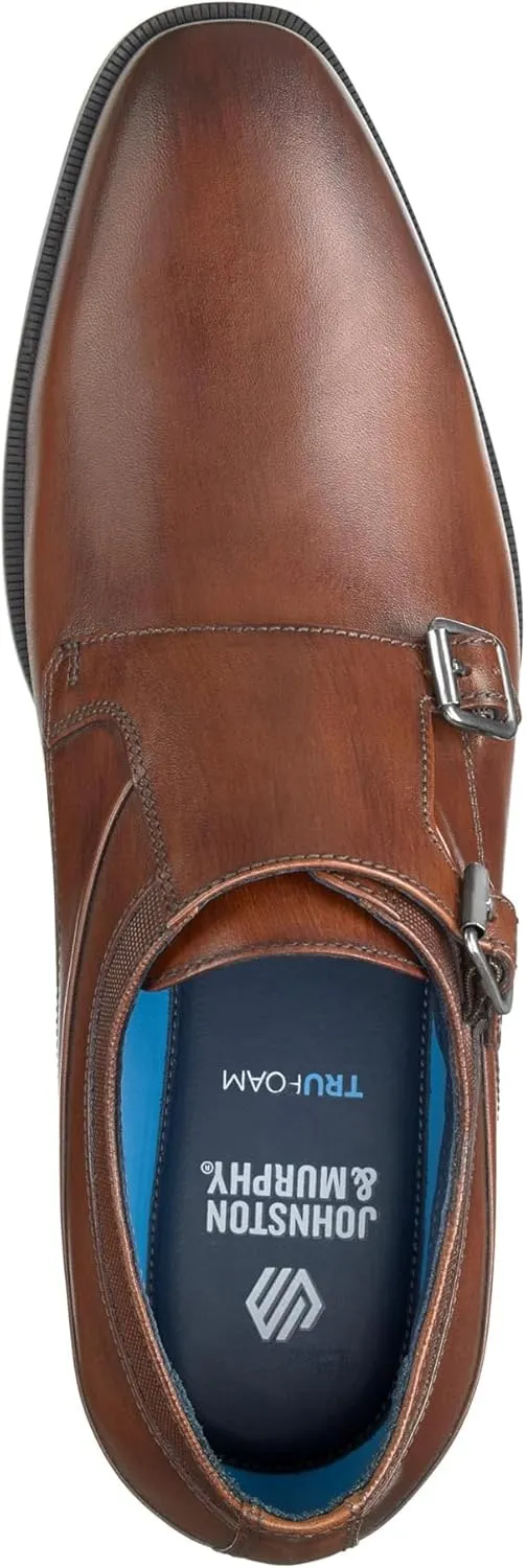 Johnston & Murphy Men's Gibbons Double-Buckle Monk Oxford