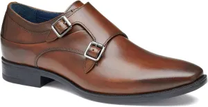 Johnston & Murphy Men's Gibbons Double-Buckle Monk Oxford