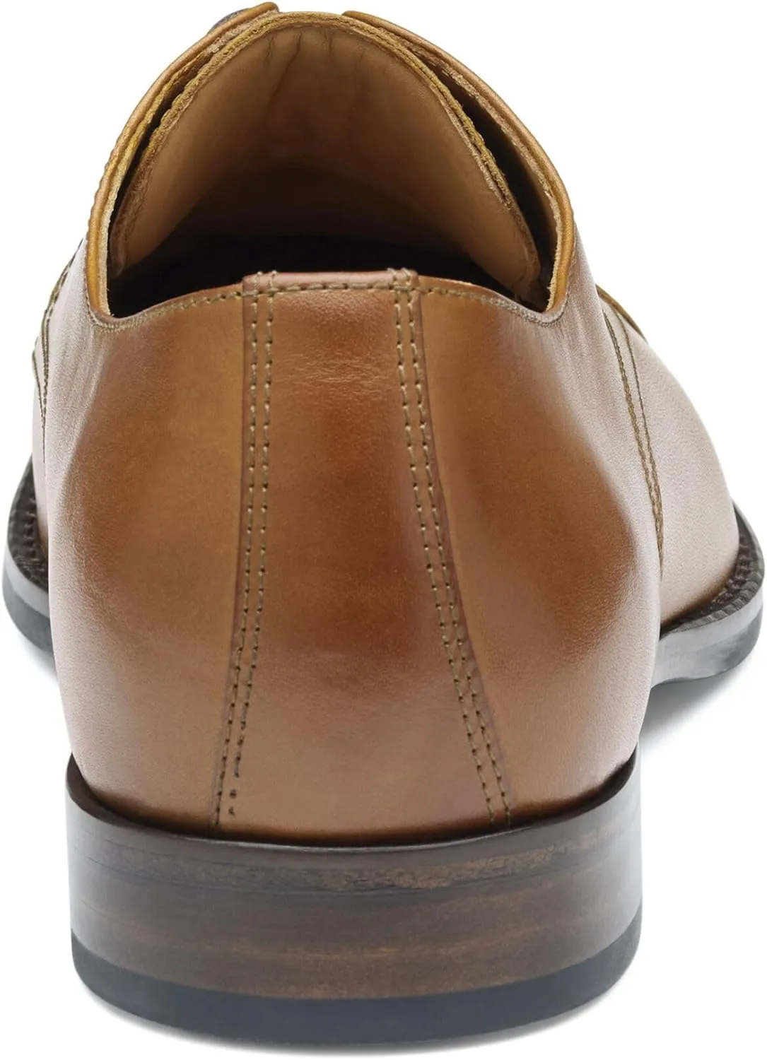 Johnston & Murphy Men’s Shuler Moc Toe Slip-On Shoe | Cushioned Footbed | Full-Grain Leather | Rubber Sole | Padded Collar | Superior Comfort