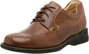 Johnston & Murphy Men’s Shuler Moc Toe Slip-On Shoe | Cushioned Footbed | Full-Grain Leather | Rubber Sole | Padded Collar | Superior Comfort