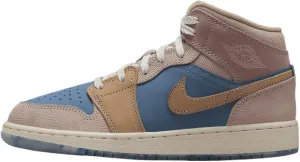 Jordan Big Kid's 1 Mid Aegean Storm/Hemp-Pink Oxford (FN5472 400)