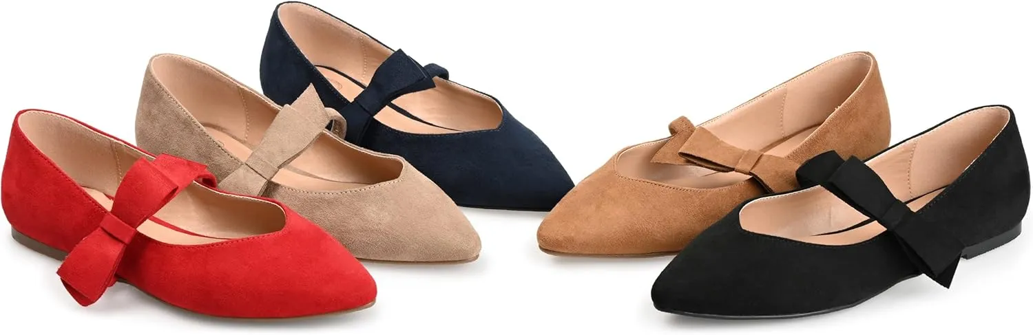 Journee Collection Women's Aizlynn Flat Ballet