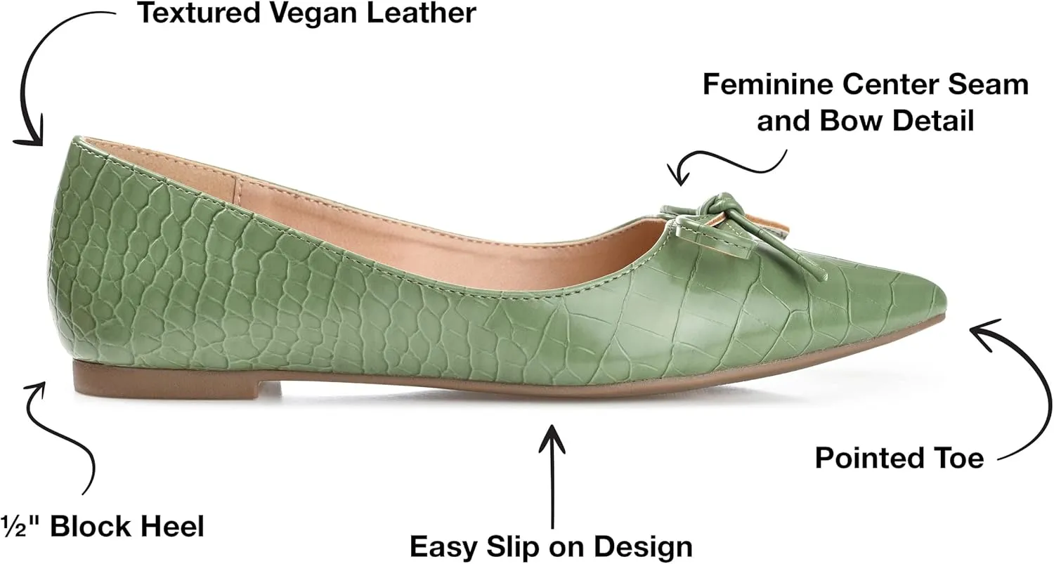 Journee Collection Women's Devalyn Flat Ballet