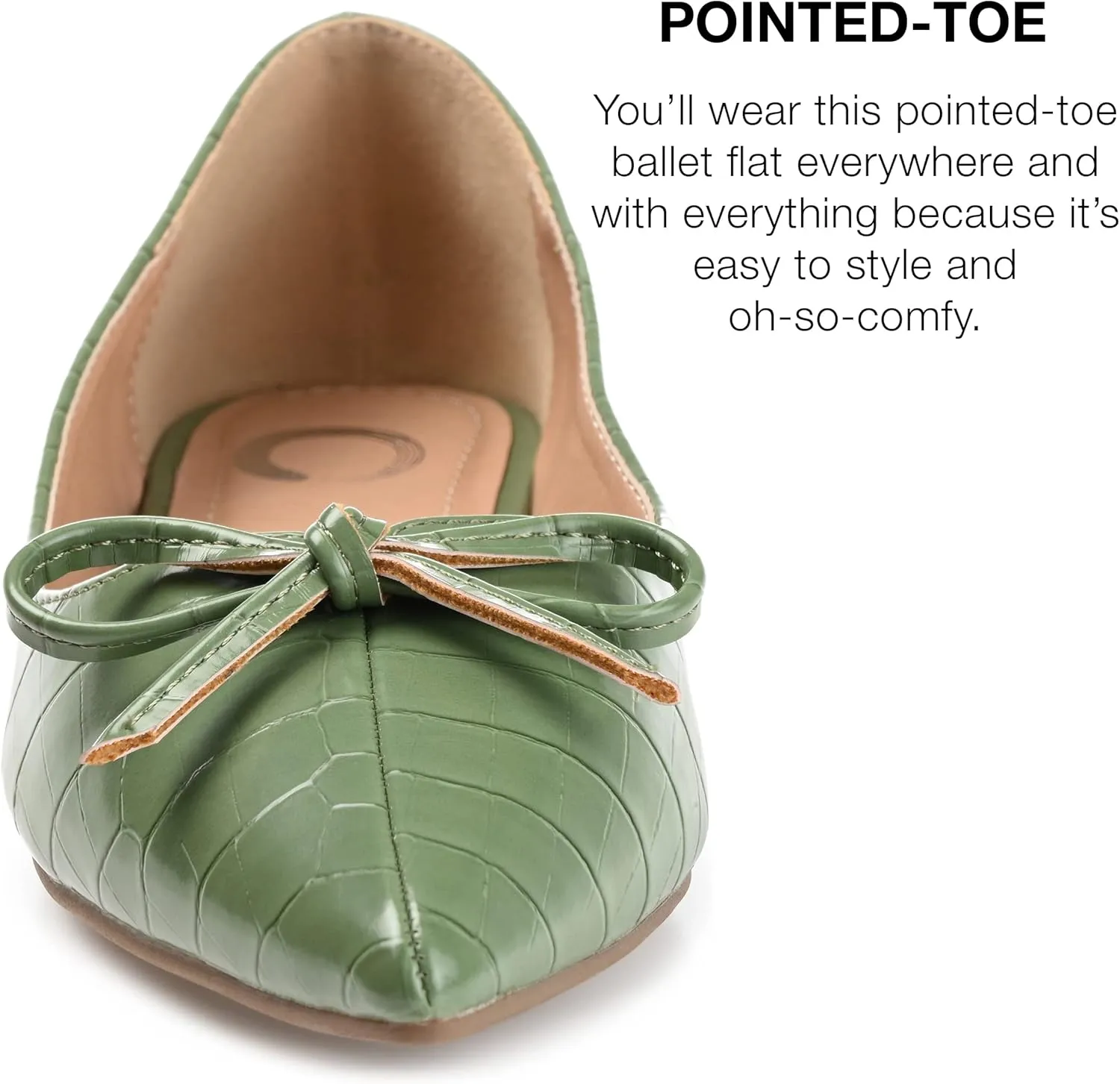 Journee Collection Women's Devalyn Flat Ballet