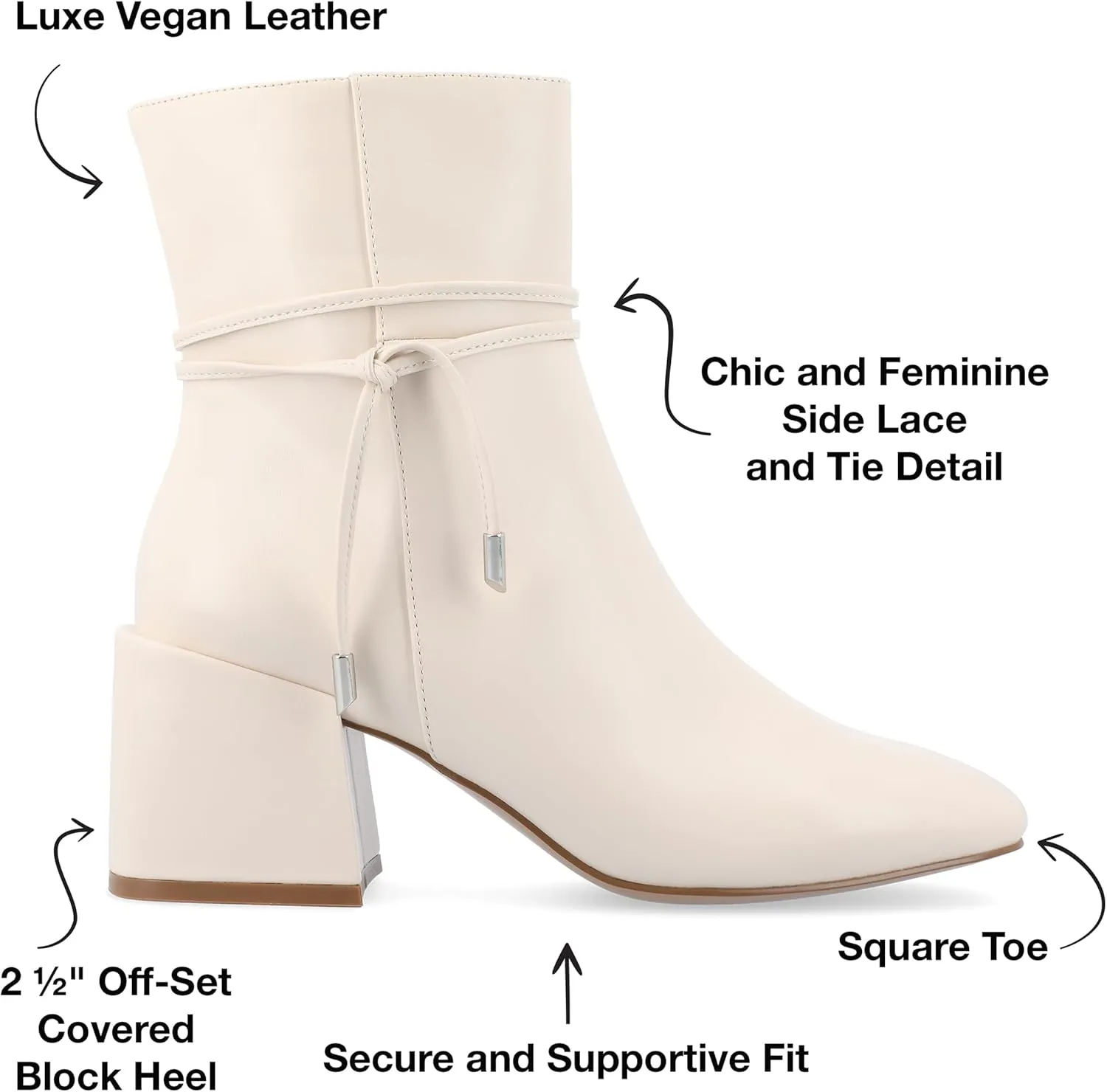 Journee Collection Women's Tru Comfort Foam Beverley Booties Ankle Boot