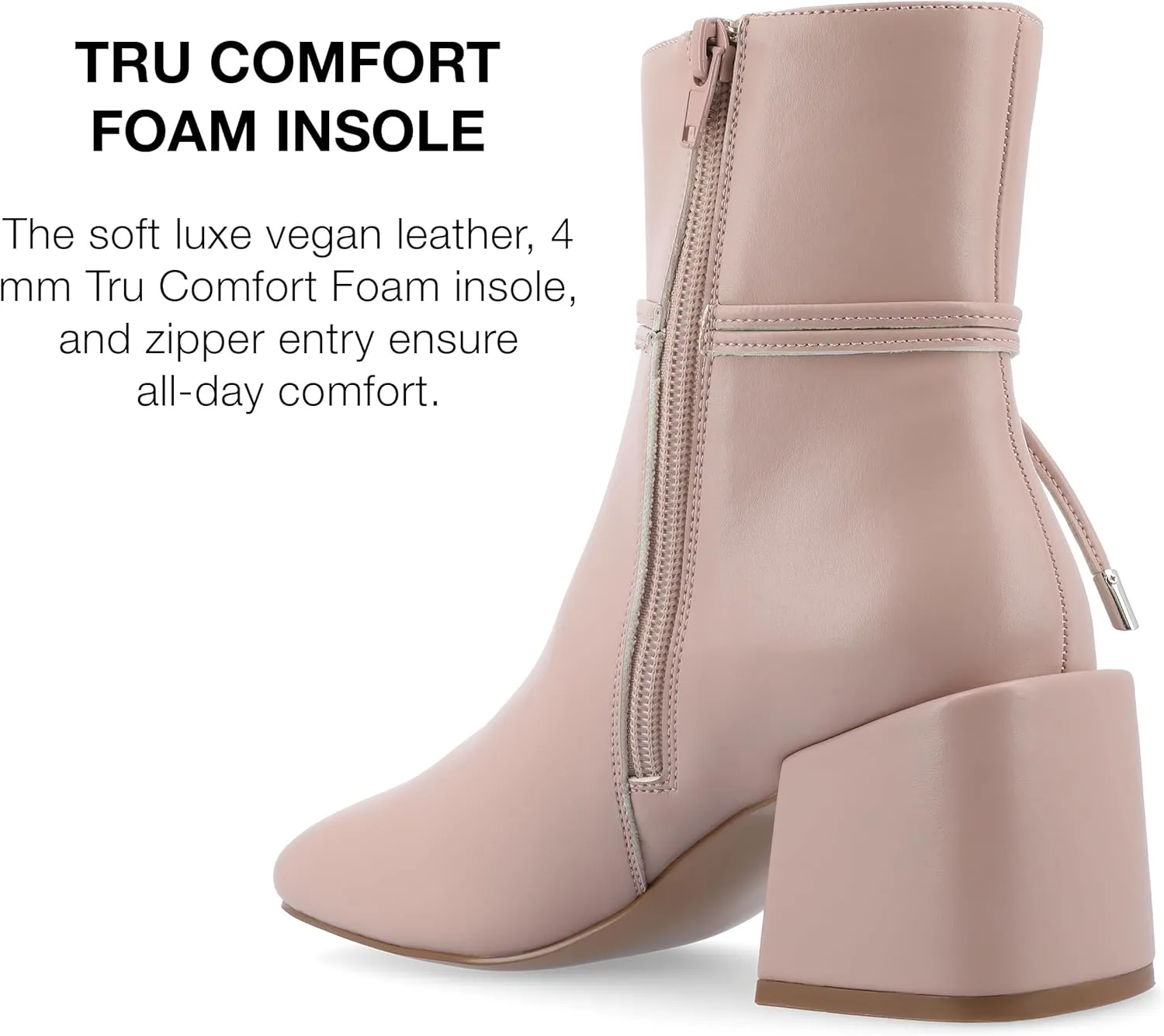 Journee Collection Women's Tru Comfort Foam Beverley Booties Ankle Boot