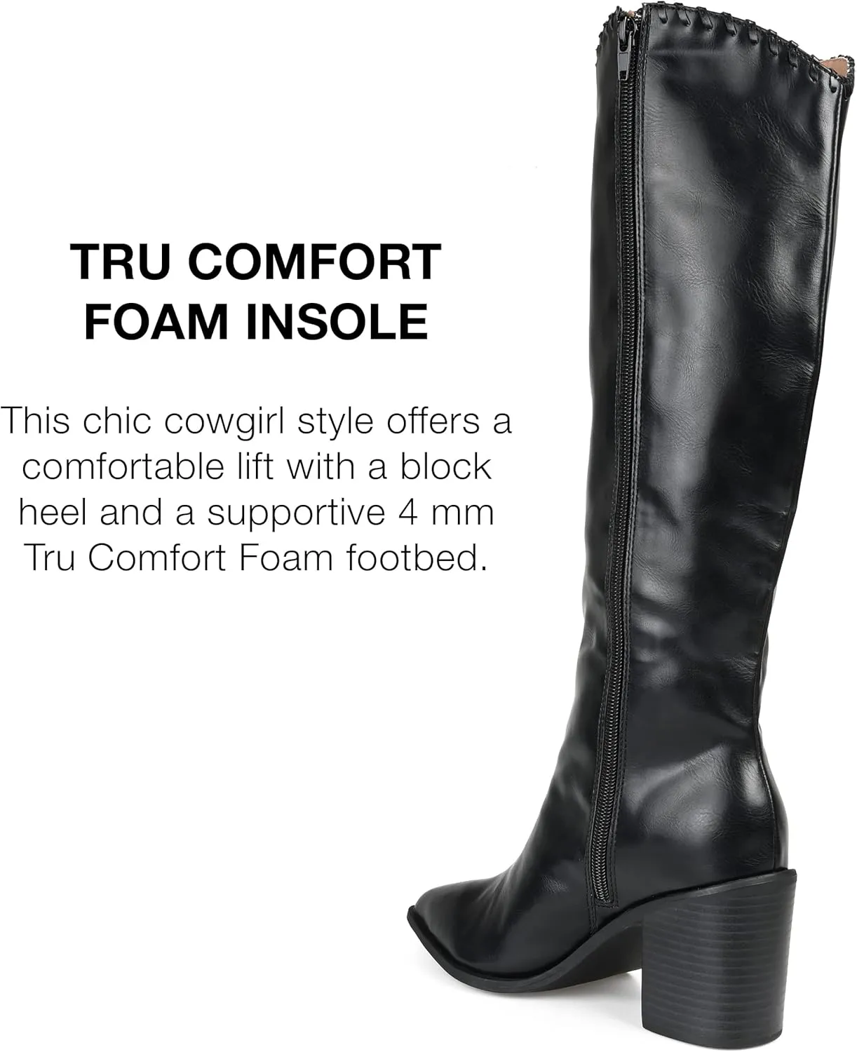 Journee Collection Women's Tru Comfort Foam Daria Boots Knee High