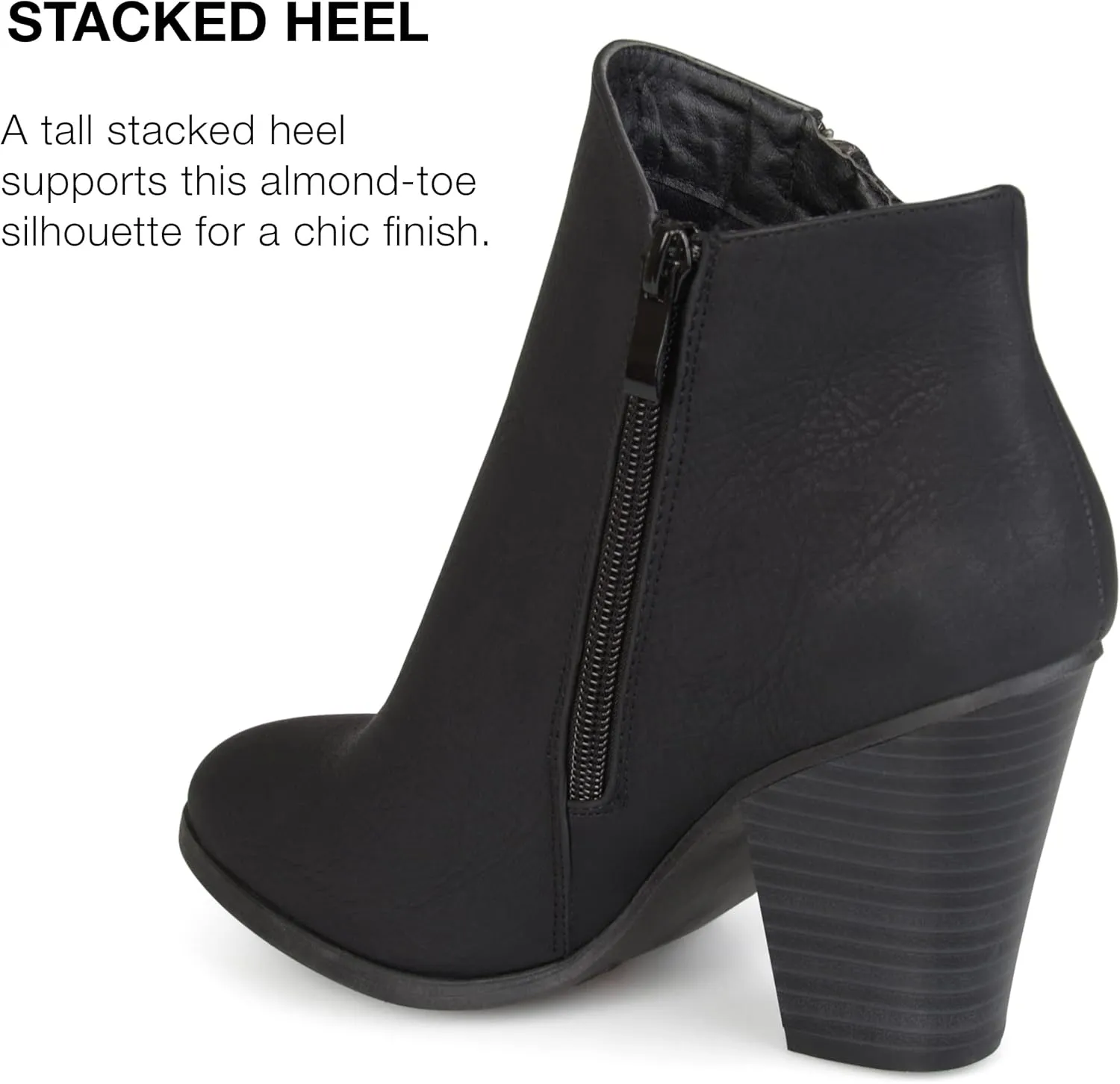 Journee Collection Women's Tru Comfort Foam Vally Bootie Ankle Boot
