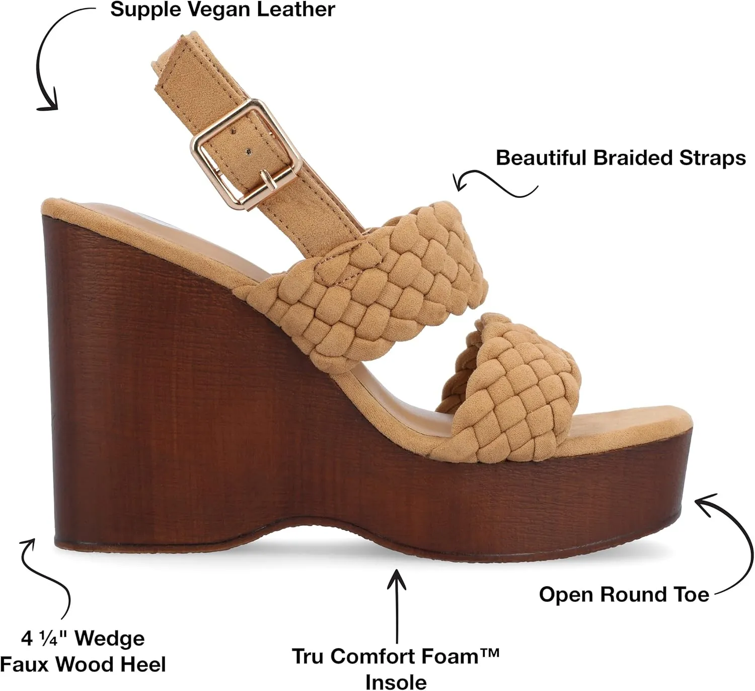 Journee Women's Comfort Foam Ayvee Sandals