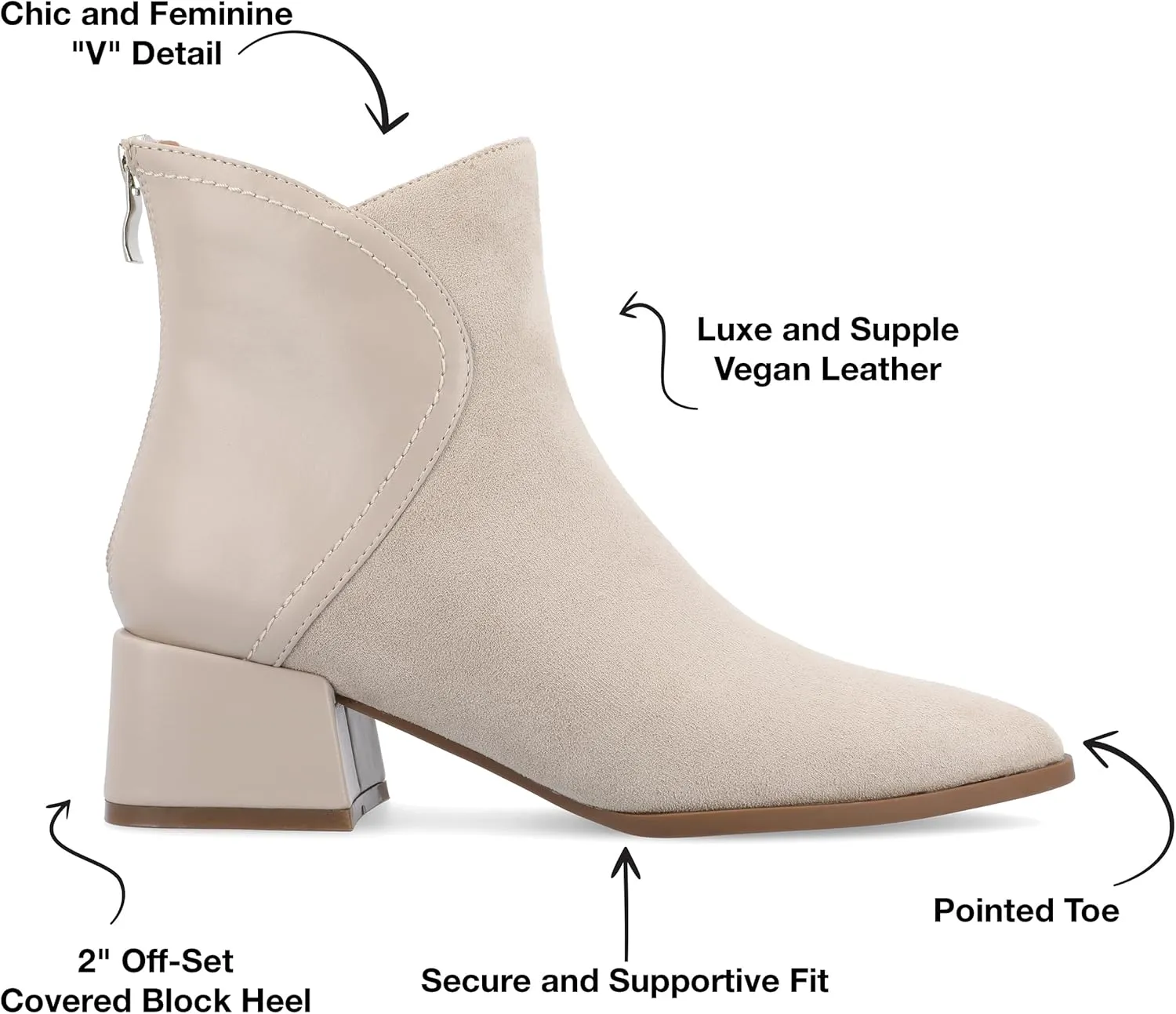 Journee Women's Comfort Foam Consuello Booties